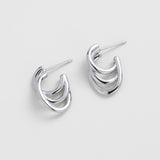 Zafino | London Hoop - Silver