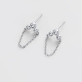 Zafino | Tia Stud - Silver