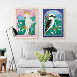 1000pc Wall Jigsaw Puzzle - Kookaburra's Dawn Melody