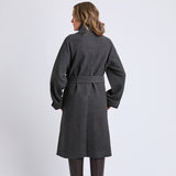 Elm | Caroline Coat - Grey Marle