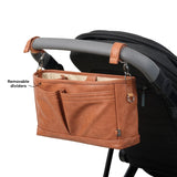 OiOi | Signature Pram Caddy - Tan Faux Leather