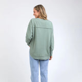 Foxwood | Simplified Tonal Crew - Sage