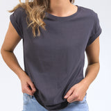 Foxwood | Manly Tee - Coal
