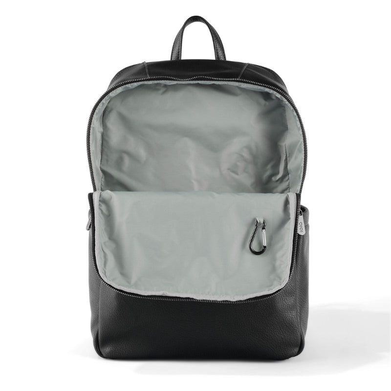 OiOi | Multitasker Nappy Backpack - Black Faux Leather