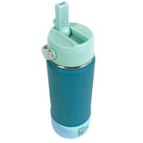 Water Bottle 500ml - Jade Green Swirl