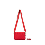 Black Caviar Designs | Tribeca Quilted Kiara Bag - Red