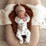 Snuggle Hunny | Organic Sleepsuit - Garden Friends