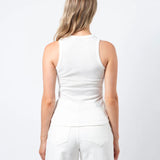 Stella + Gemma | Sage Tank - White