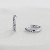 Zafino | Celeste Huggie - Silver