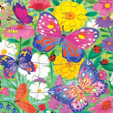 Crocodile Creek | Holographic Puzzle 50pc - Butterflies