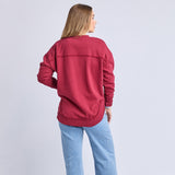 Foxwood | Signature Crew - Rhubarb Red