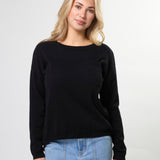 Stella + Gemma | Street Pocket Jumper - Black
