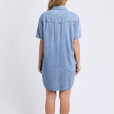Foxwood | Sorcha Denim Dress - Light Blue