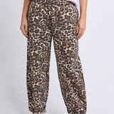 Foxwood | Leopard Days Pant - Leopard Print