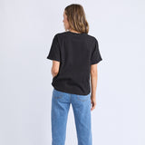 Foxwood | Huntleigh Oversized Tee - Black