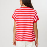 Stella + Gemma | Gwen Tee - Pink/Red