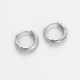 Zafino | Celeste Huggie - Silver