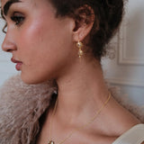 Zafino | Chloe Thread Earring - Morganite