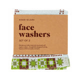 Sage x Clare | Bonny Face Washer Set - Fluorite