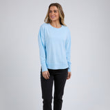 Foxwood | Farrah Long Sleeve - Waterfall Blue