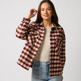 Stella + Gemma | Carly Coat - Merlot