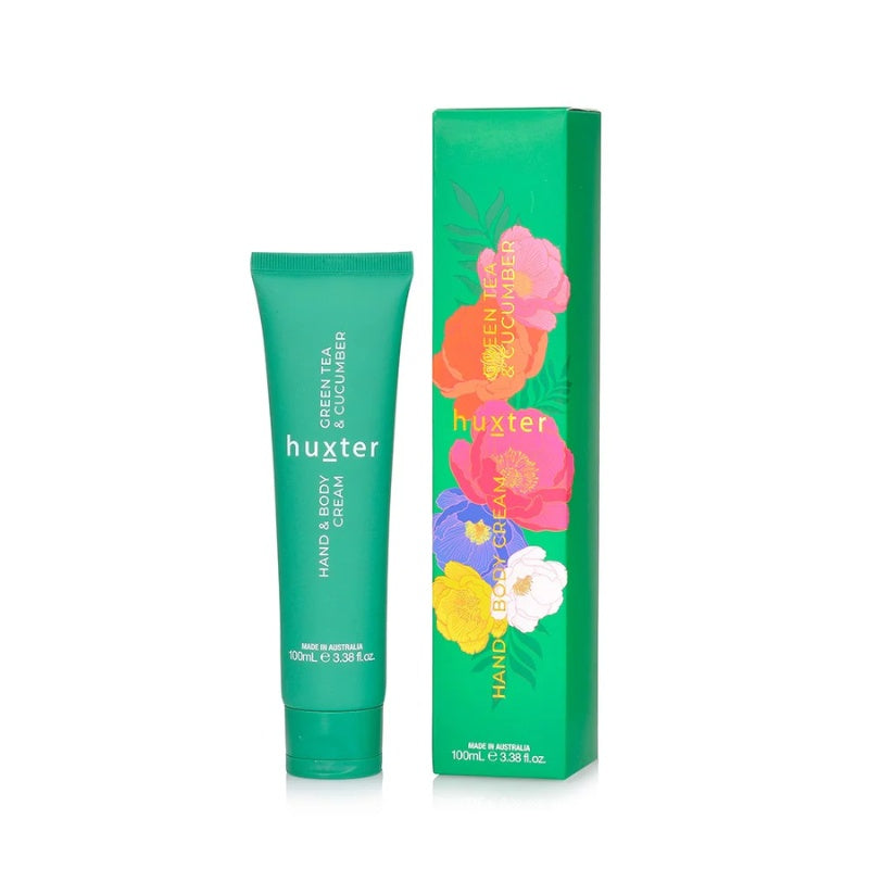 Huxter | Hand & Body Cream 100ml - Green Tea & Cucumber