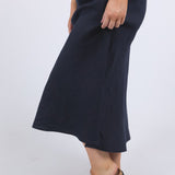 Elm | Eleni Skirt - Dark Sapphire