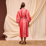 Sage x Clare | Agata Cotton Robe