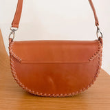 OVAE | Whipstitch Saddle Bag - Walnut