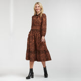 365 Days | Evermore Dress - Cognac/Black