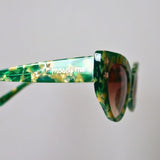Maude X Mosey Me Ziggy Sunglasses - Emerald