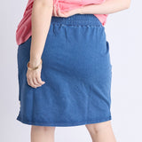 Elm | Rickety Skirt - Blue Denim Look