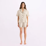 Hommey | Sleep Short - Matcha Stripes