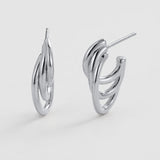 Zafino | London Hoop - Silver