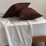 Hommey | Pillowcase Pair - Mahogany