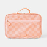 Fox & Fallow | Lunch Bag - Peach Check