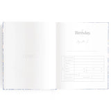 Fox & Fallow | Baby Book - Forest Friends Cornflower