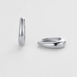 Zafino | Pia Hoop Medium - Silver