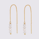 Zafino | Scarlette Thread Earring - Gold