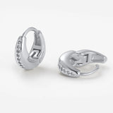 Zafino | Hayley Huggie - Silver