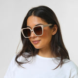 Stella + Gemma | Ashling Sunglasses - Creamy Brown
