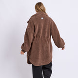 Foxwood | Bridie Oversized Jacket - Brown