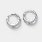 Zafino | Cleo Hoop Small - Silver