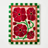 Jones & Co | Bloom Nouveau - Wine Rectangle