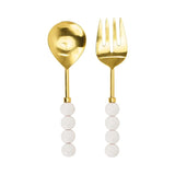 Annabel Trends | Orb Salad Servers - White