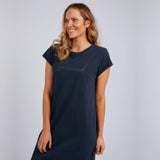 Foxwood | Signature Tee Dress - Navy