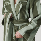 Hommey | Terry Robe - Peppermint