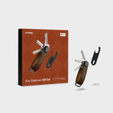 Orbitkey | Key Organiser Crazy Horse + Multi-Tool v2 Set - Oak Brown