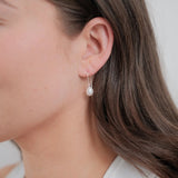 Zafino | Talia Thread Earring - Silver