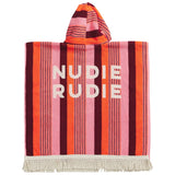 Sage x Clare | June Nudie Hooded Towel - Dahlia